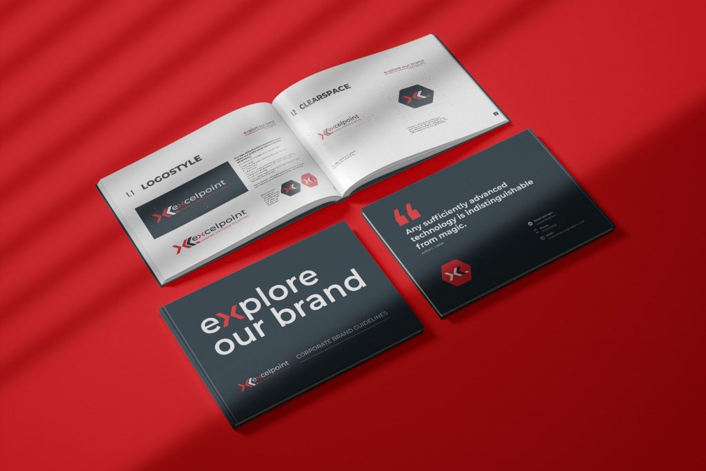 Excelpoint, Creative Design Agency, creative services, brand guidelines