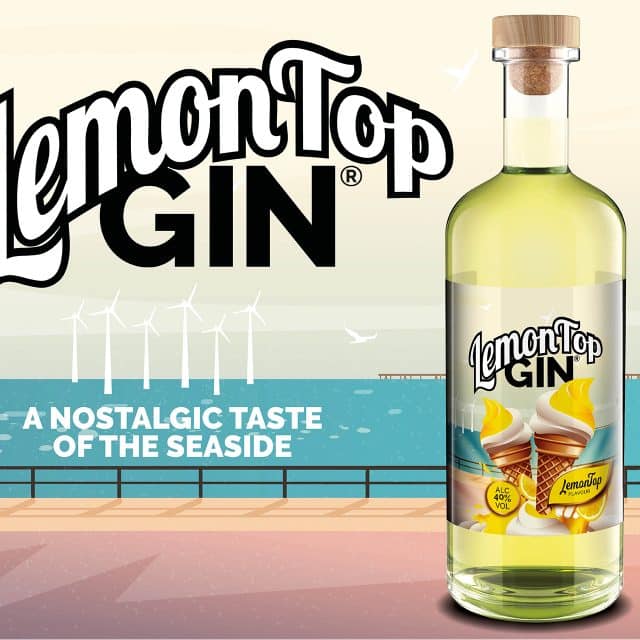 LemonTop Gin 50cl bottle