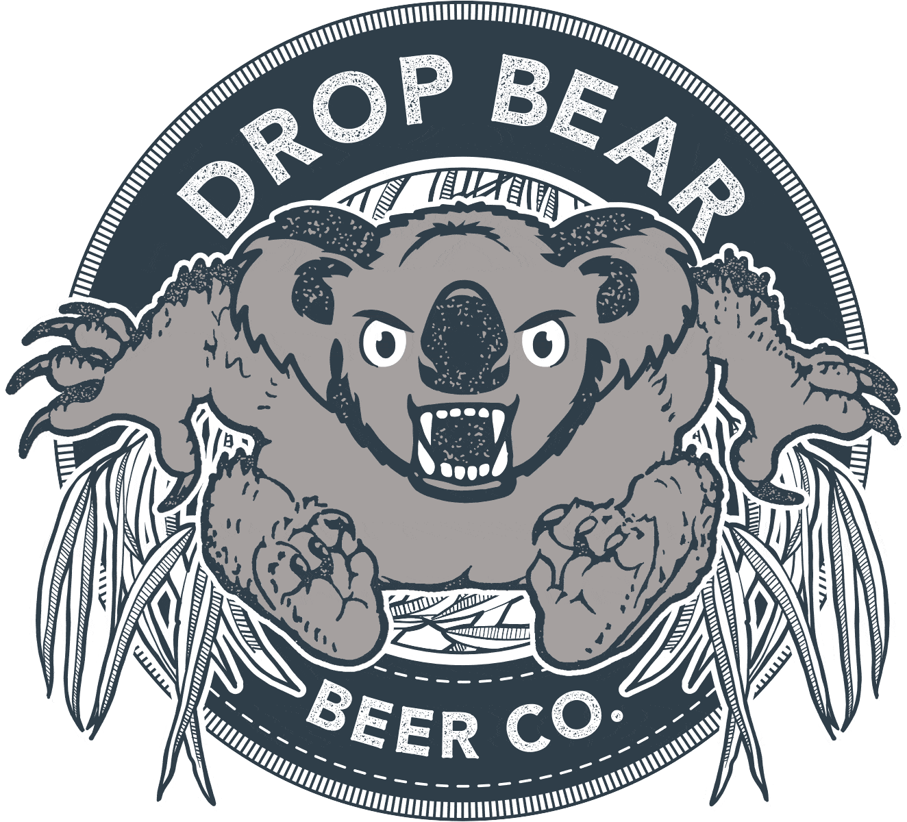 Blinking Drop Bear Logo