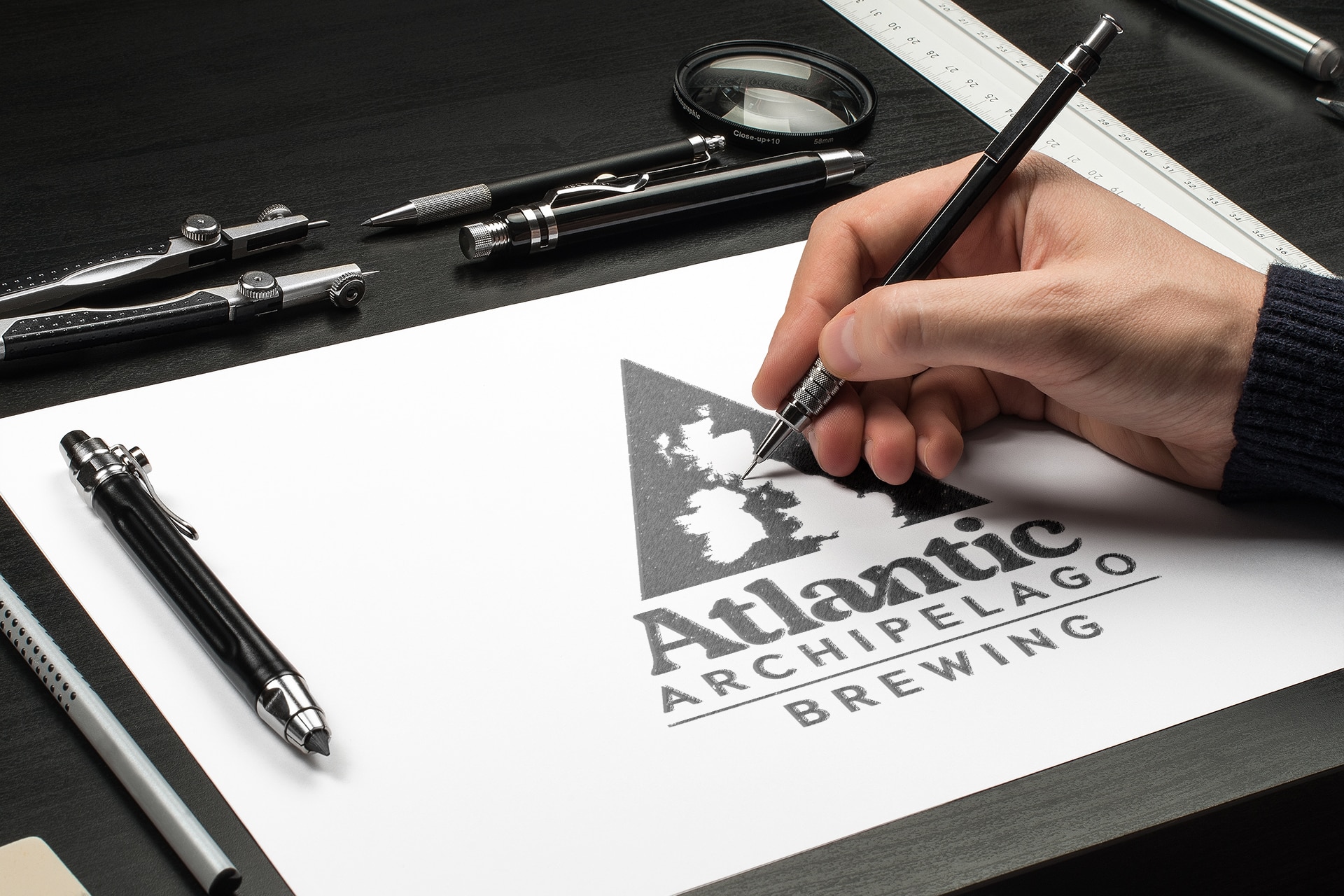 Atlantic Archipelago Logo Sketch