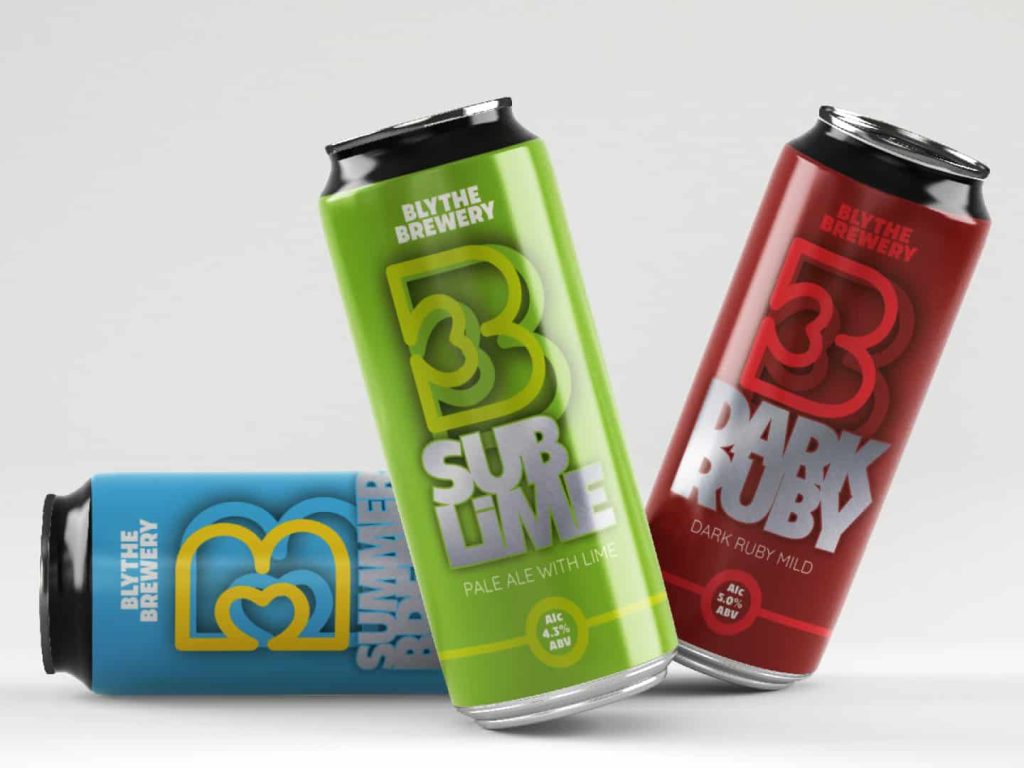 Blythe Brewery, Brewery Logo Design, Beer Branding
