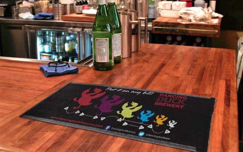 Dancing Duck Bar Runner Design