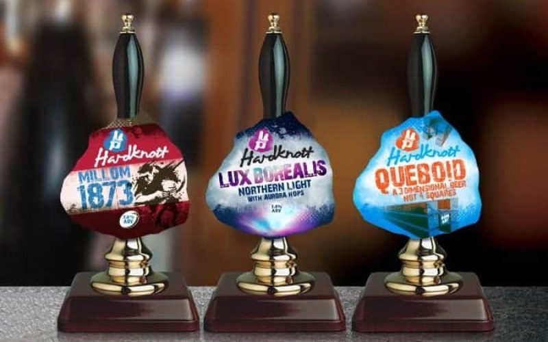 Hardknott Millom 1873 and Lux Borealis Pump Clips