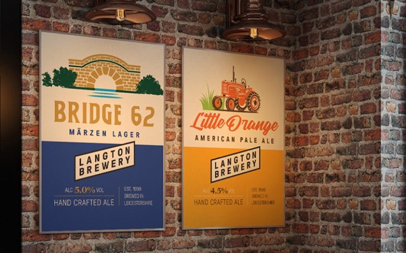 Langton Brewery posters 770x866px