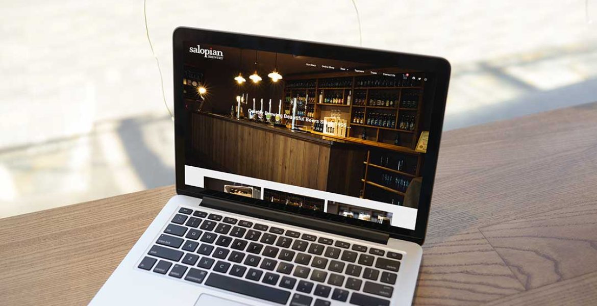 Website, eCommerce, Salopian Brewery