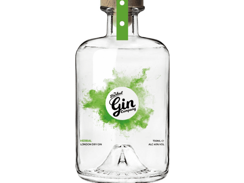 Herbal Gin Drinks, Branding Agency, personalised drinks