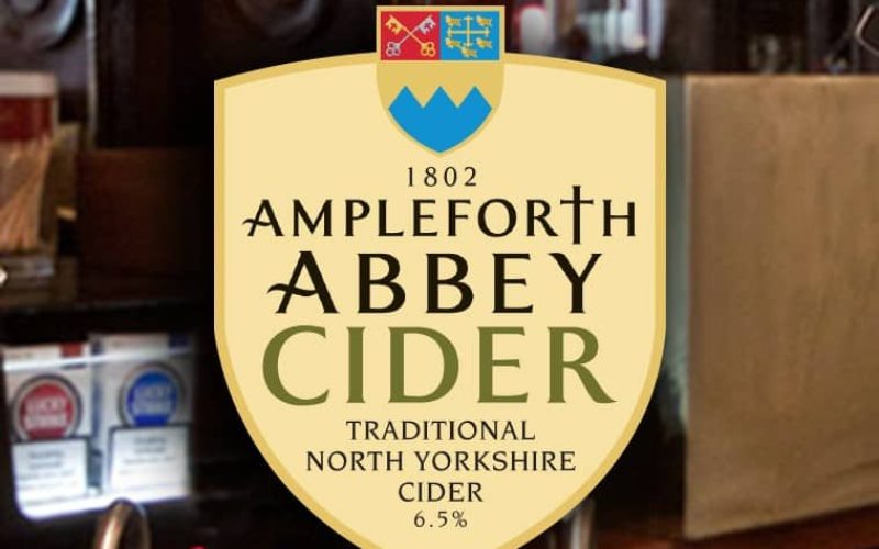 Ampleforth Abbey Cider - Pump Clip Design