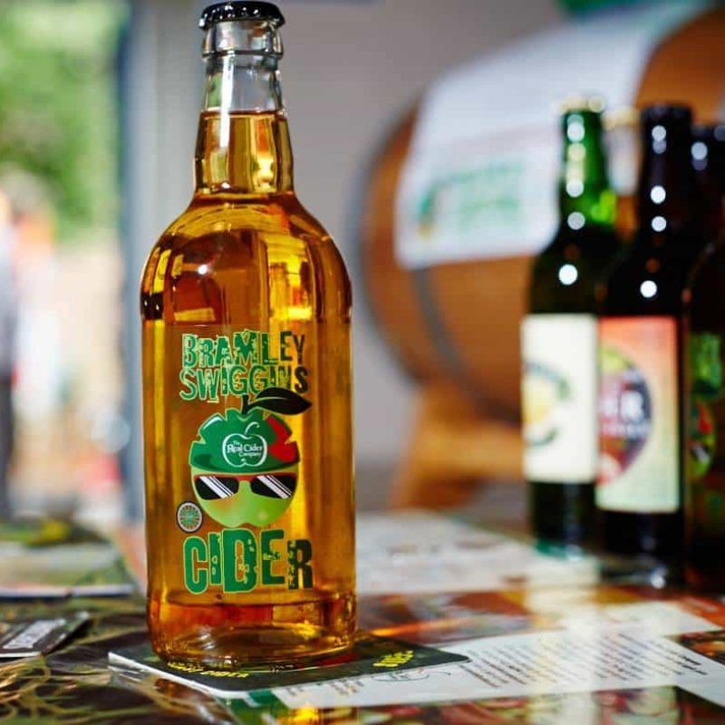 Bramley Swiggins Cider Bottle Label Design, personalised drinks