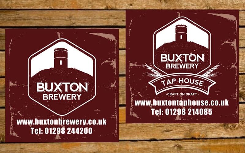 Buxton Tap House beer mat design