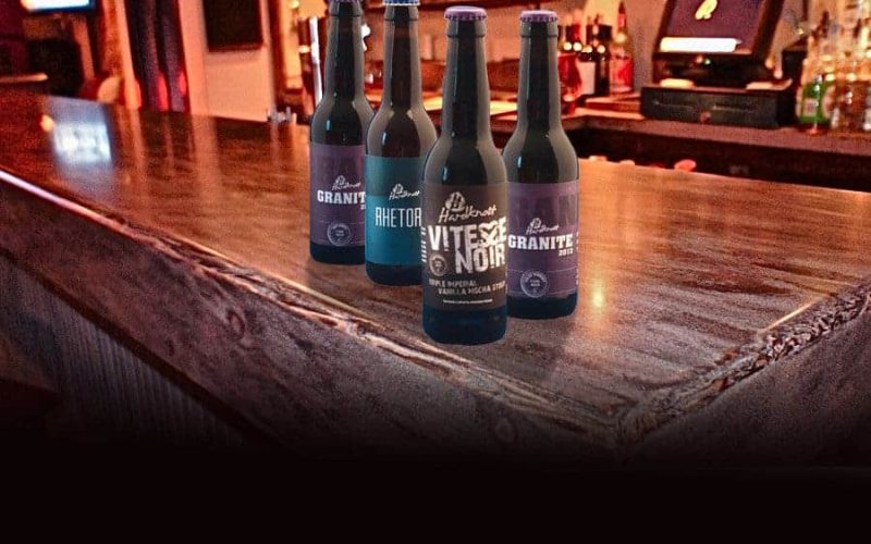 Hardknott limited edition beer labels