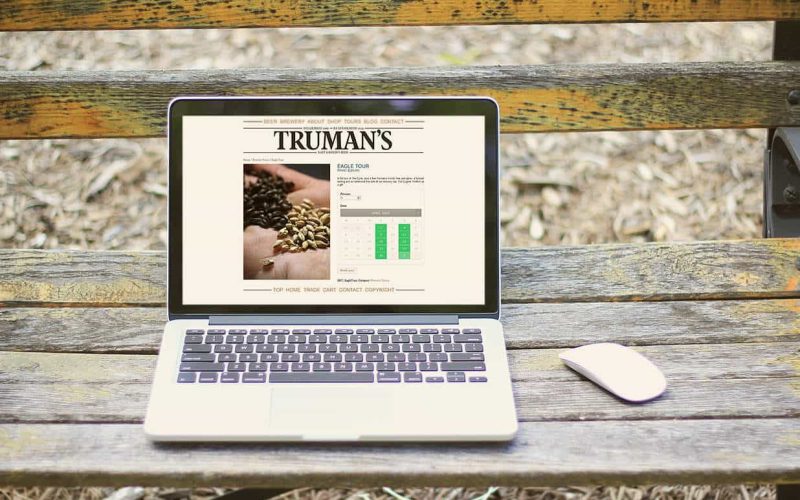 Trumans Brewery Ecommerce Website Designers